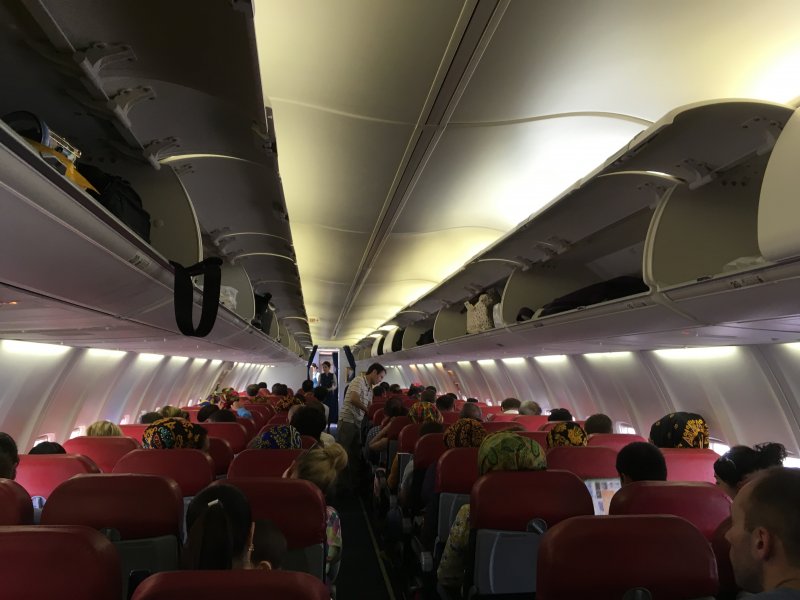 Боинг 757 Ашхабад
