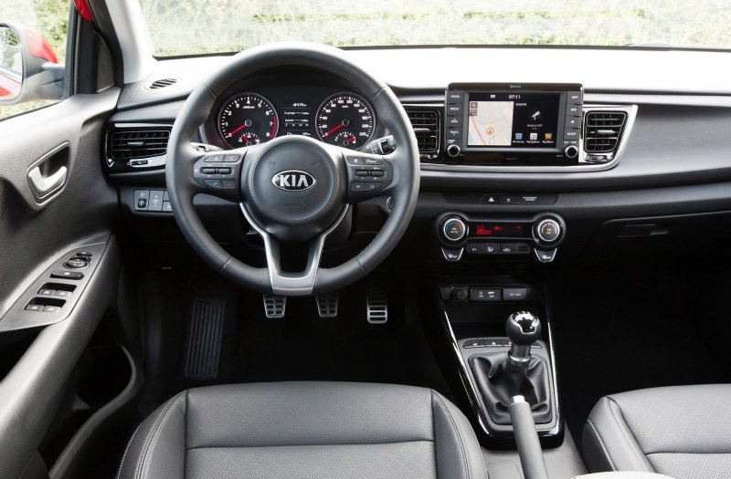 Kia Rio IV 2017 салон