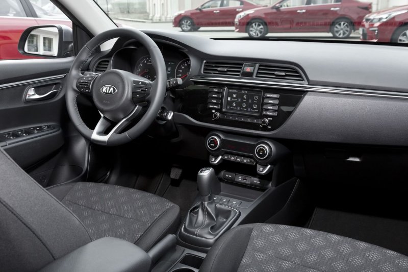 Kia Rio 2017 салон