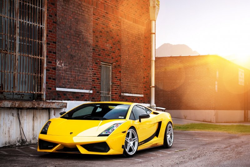 Lamborghini Gallardo желтый