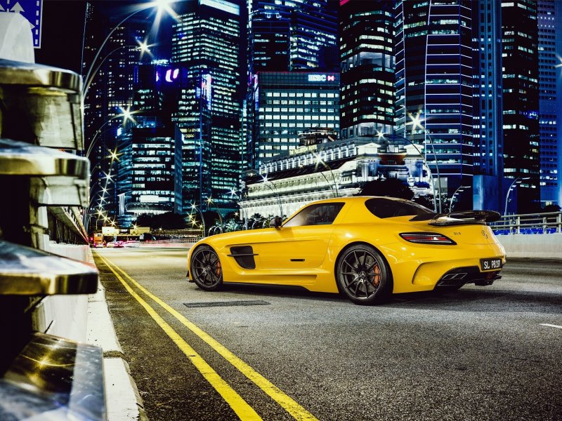 Mercedes SLS AMG 4k