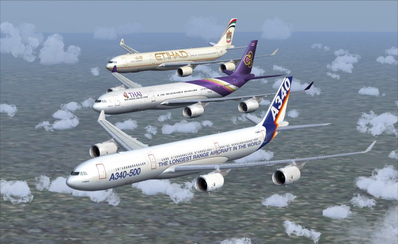 Airbus a340-500 Emirates
