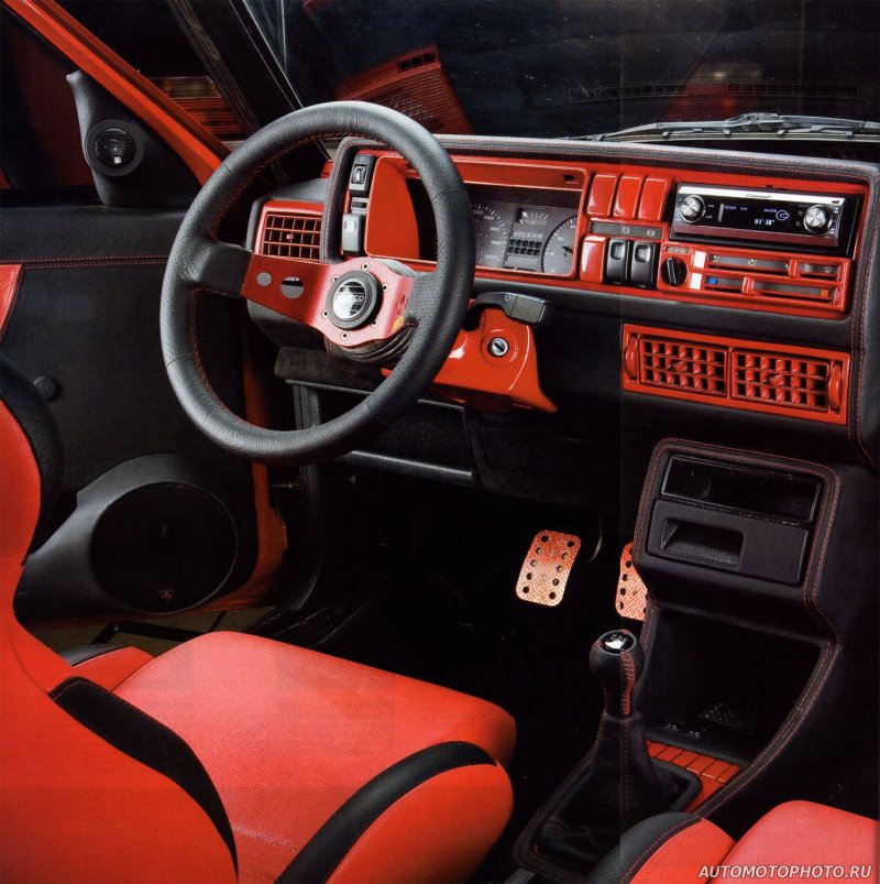 VW Golf mk2 салон