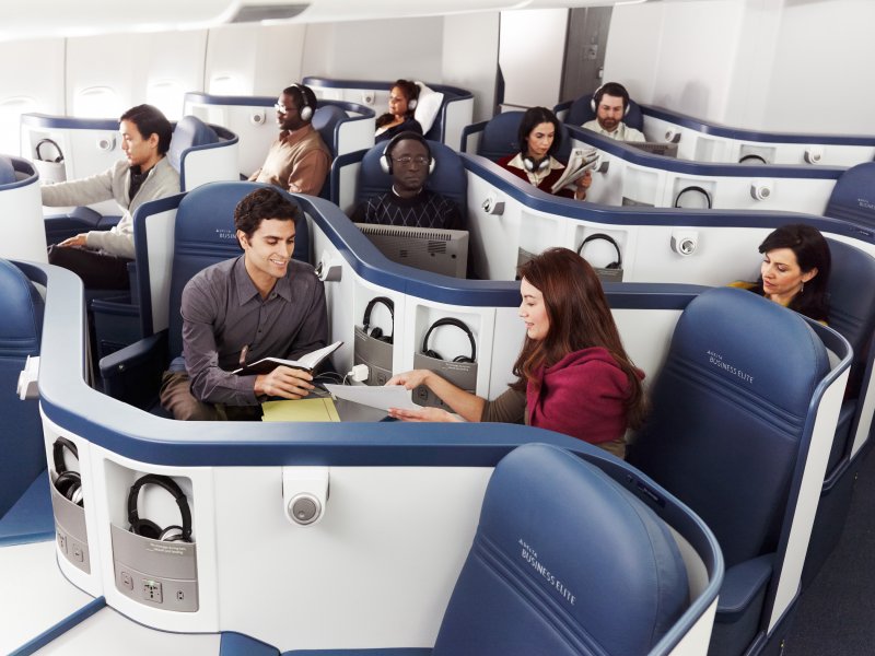 Delta Airlines Business class