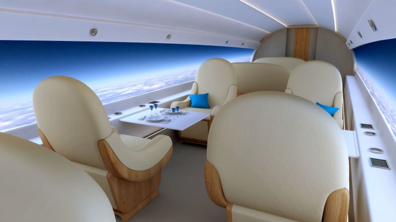 Боинг 737 Скай интерьер