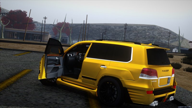Lexus LX 570 2012 обвес Invader