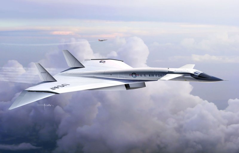 XB-70 И F-104