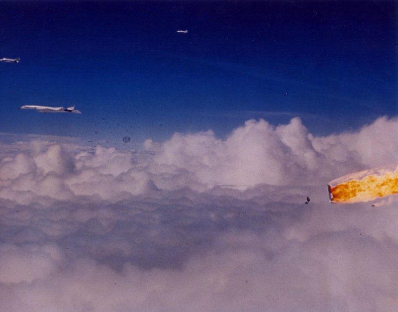 XB-70 Valkyrie катастрофа