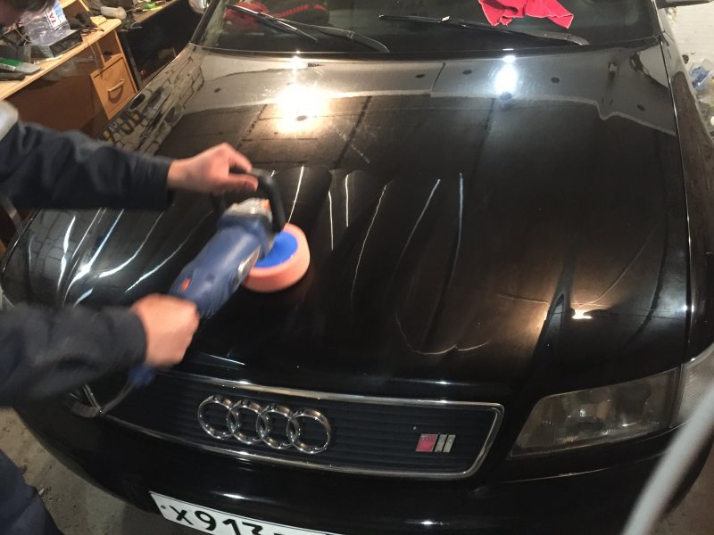 Ручная полировка кузова автомобиля