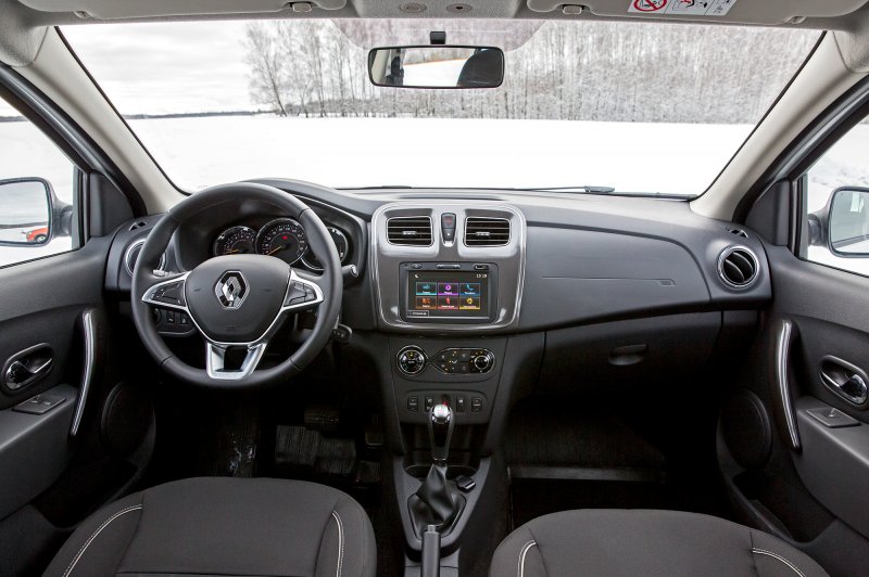 Renault Logan Stepway Drive салон