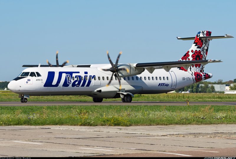 ATR 72 самолет UTAIR