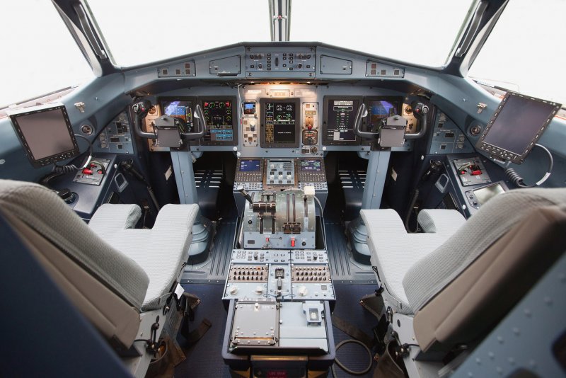 ATR 72 кабина пилотов