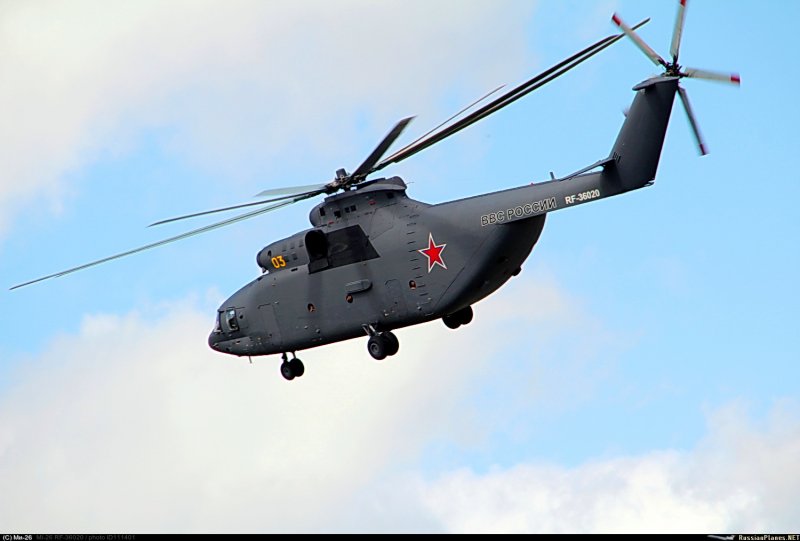 Ми-26 на пожаре