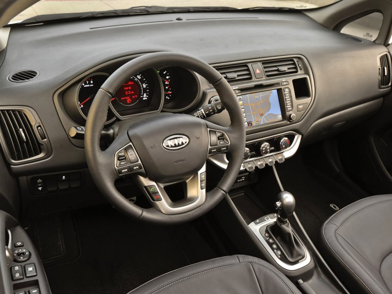 Kia Rio 2013 Interior