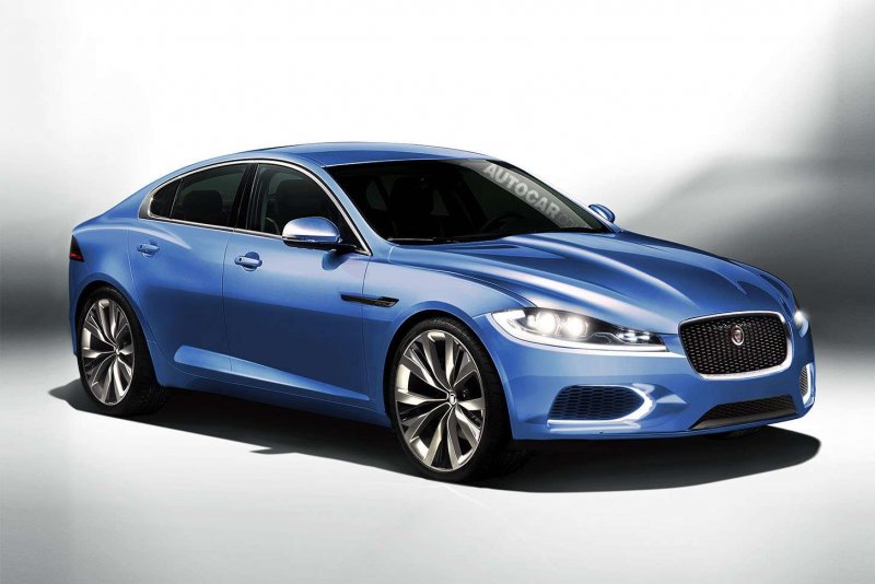 Jaguar седан 2018