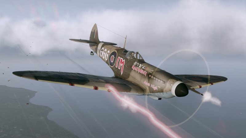 Spitfire MK 9 камуфляж