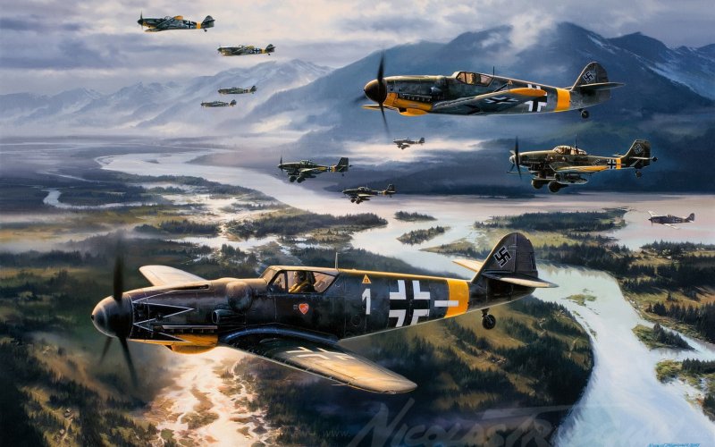 Bf 109 g6 ил 2 Штурмовик