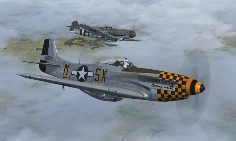 Bf 109 Мустанг