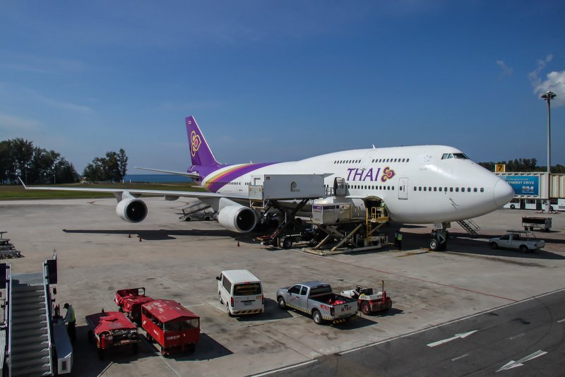 Боинг 747 400s Тайланд
