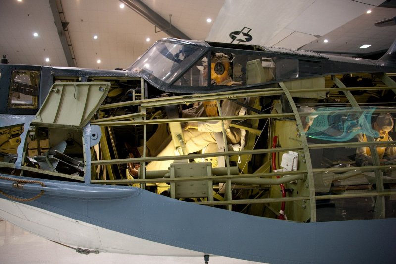 Летающая лодка PBY Каталина изнутри