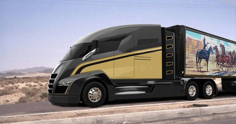Грузовик Tesla Semi-Truck