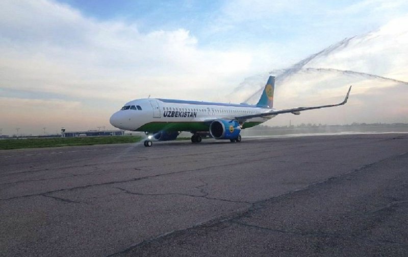 Airbus a320neo Узбекистан