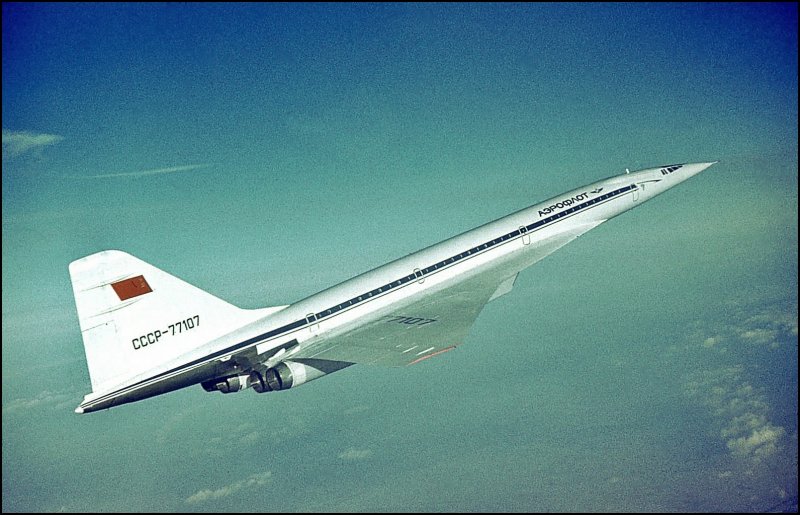 Ту-144 сверхзвуковой самолёт