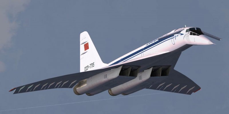 Советский Конкорд ту-144