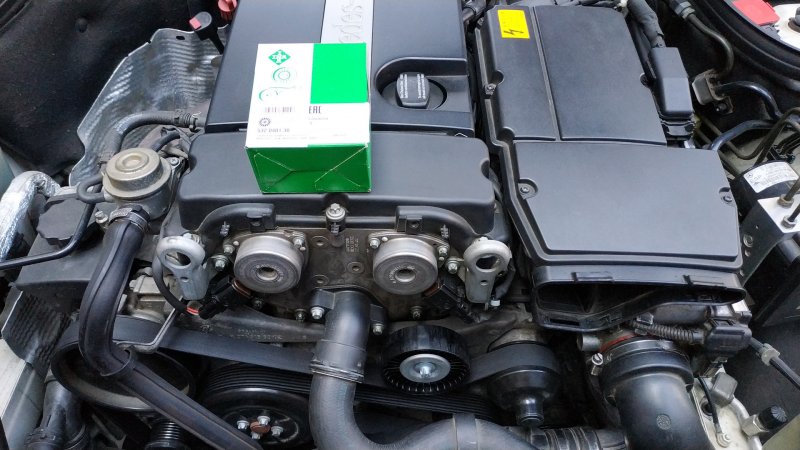 Mercedes 271 мотор приводной ремень