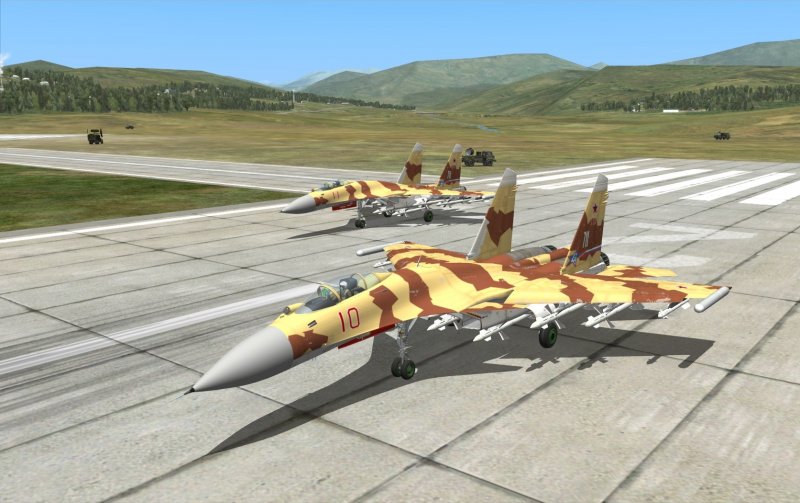 Су 37 черный