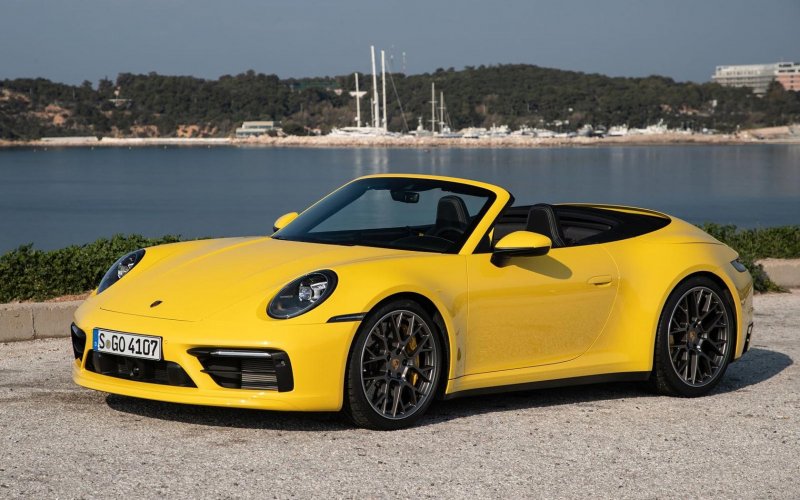 Porsche 911 997 Carrera s черный