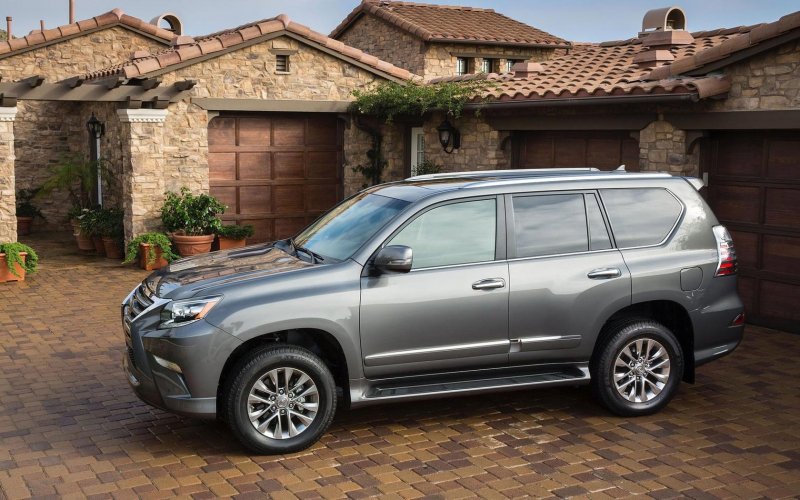 Lexus gx460 серый