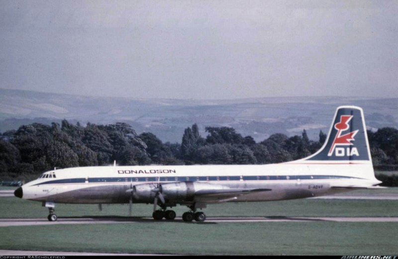Самолет Vickers VC-10
