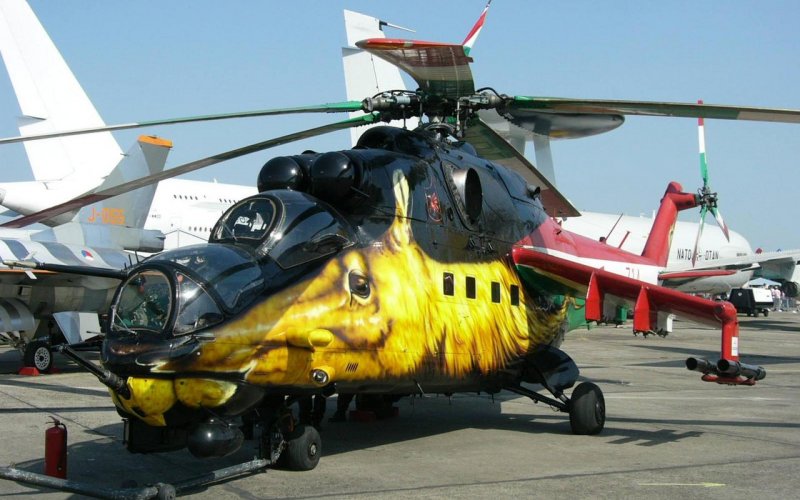Вертолет "ми-24а"