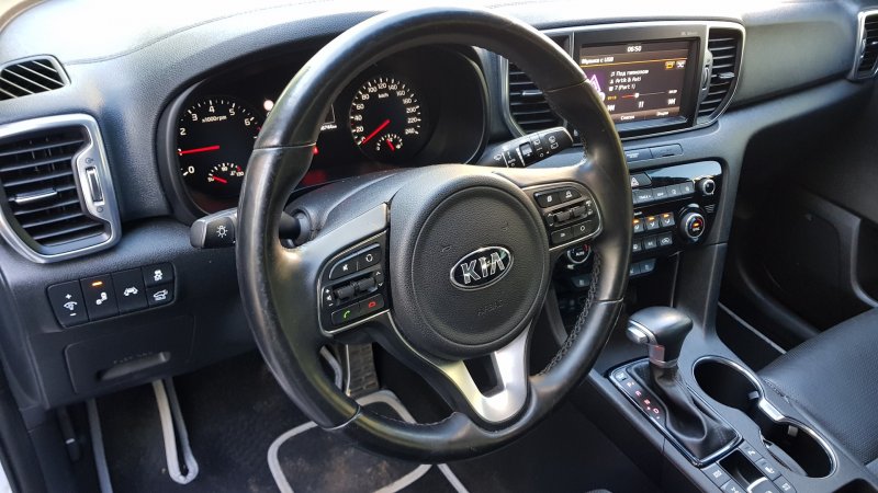 Оплетка на руль Kia Sportage 3