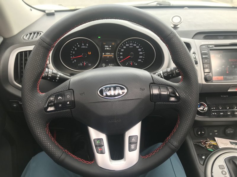 Перешив руля Kia Sportage