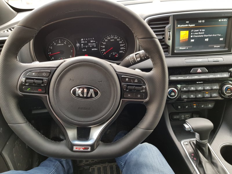 Руль gt line Kia Sportage 4