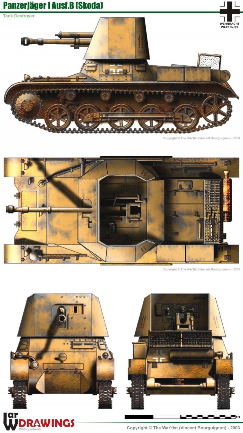 Panzerjager i 4.7cm Pak t SFL auf PZ.Kpfw.i Ausf.b