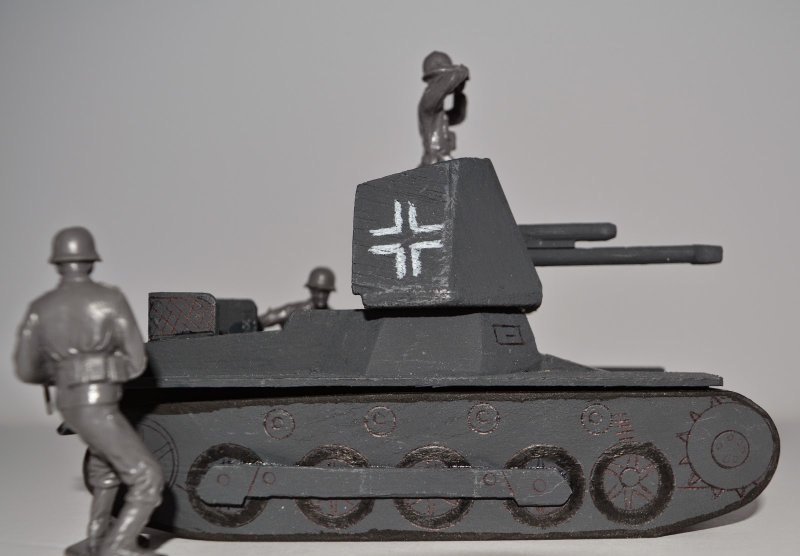 Сборная модель танка Panzerjager Bren