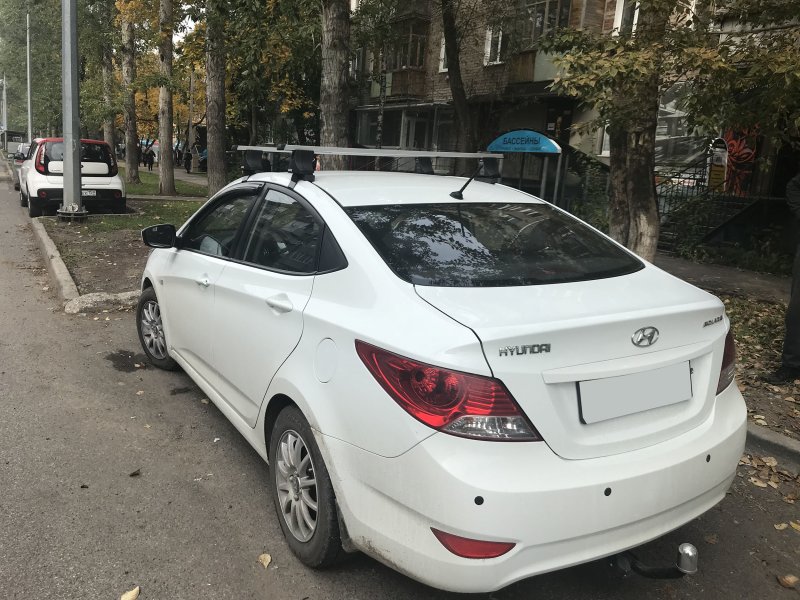Багажник Атлант Солярис седан