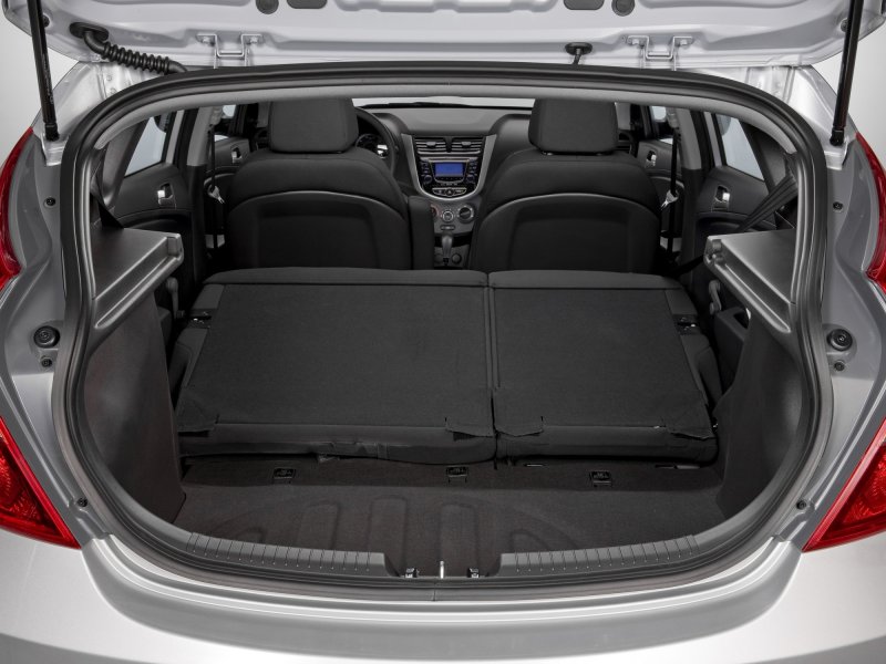 Hyundai Solaris хэтчбек багажник