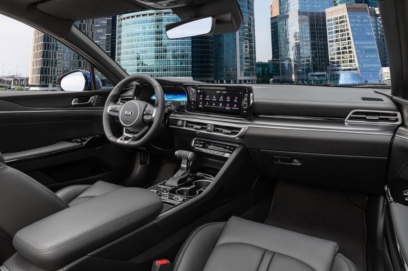 Kia k5 gt line 2021 салон
