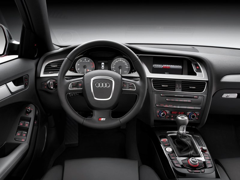 Audi s4 2008 салон