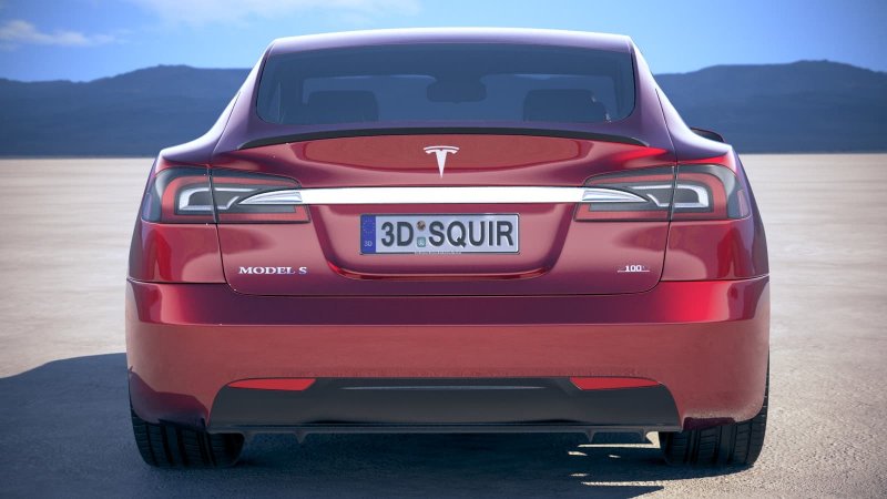 Tesla model s p100d 2018