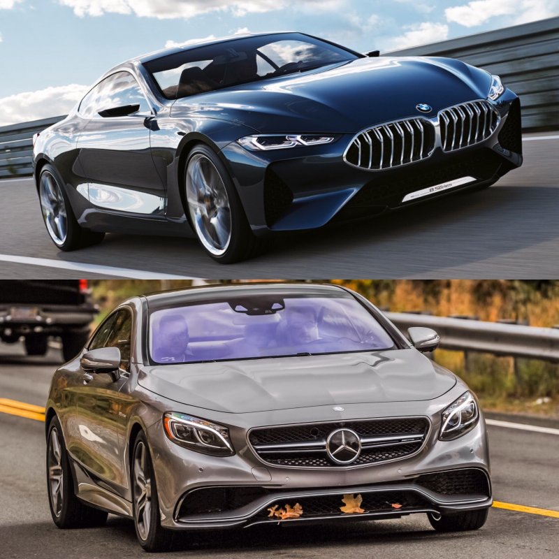 БМВ i8 vs Мерседес AMG