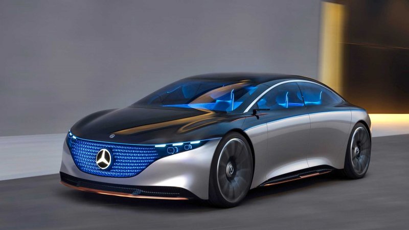 Мерседес Benz Vision EQS