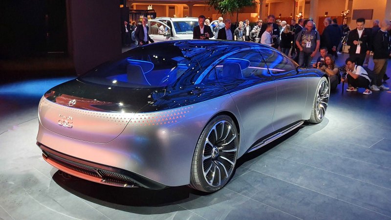 Электро Мерседес 2021 EQS