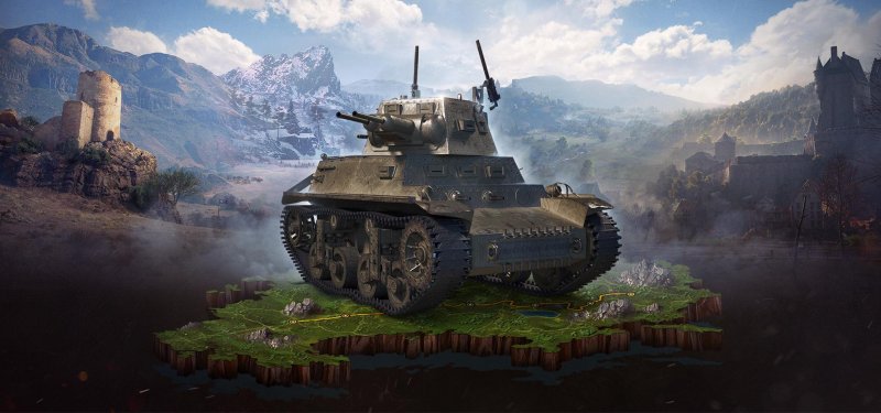 World of Tanks 1 уровень