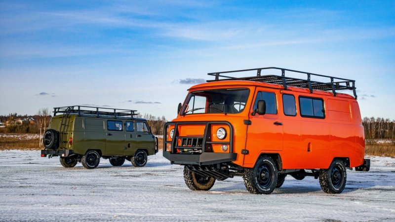 УАЗ 452 серый