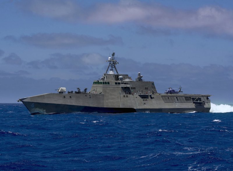 Военный корабль ВМС США Джонстон